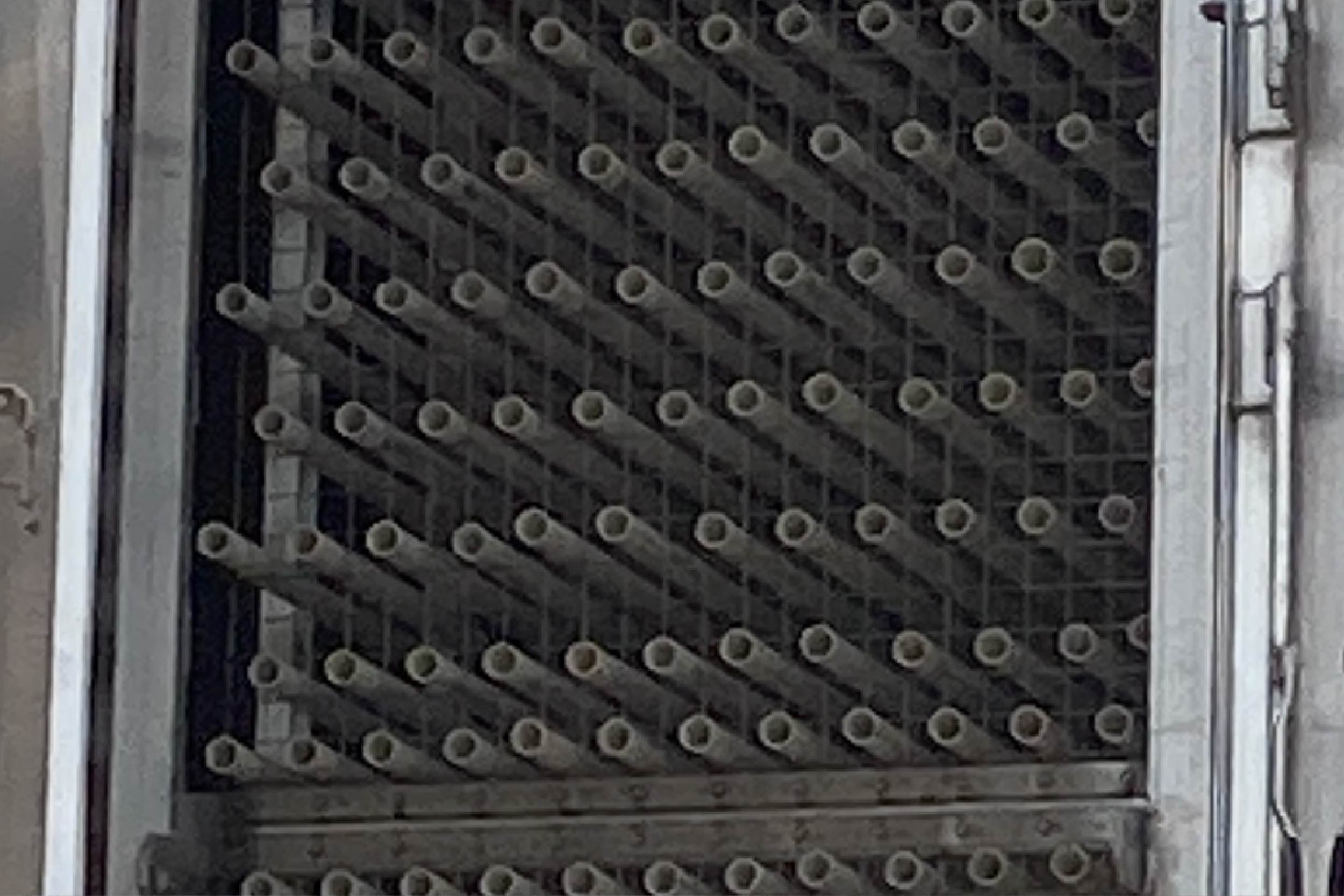 Diffusers in aerator 4.