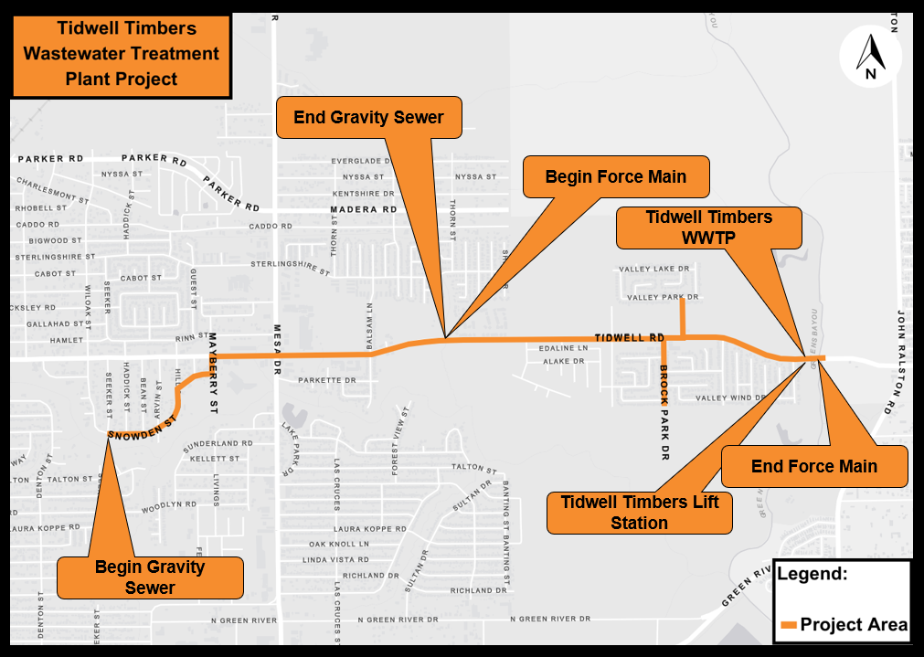 Tidwell Timber Wastewater Treatment Plant Houston Public Works
