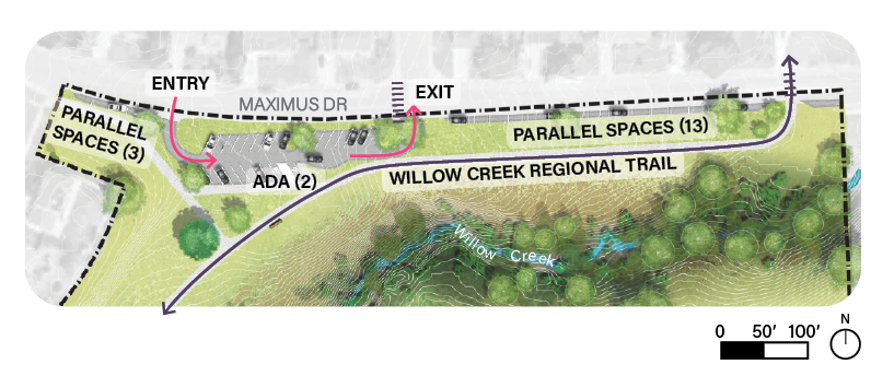 46 Spaces Total - Concept 2