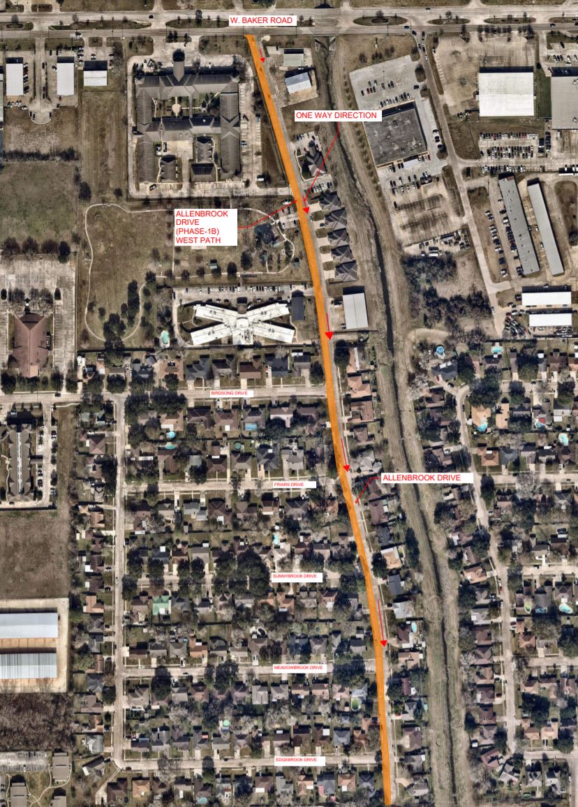 Neighborhood Street Reconstruction of Allenbrook Drive, Edgebrook Drive