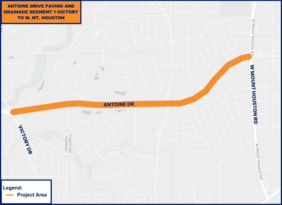 Project Impact Area Map