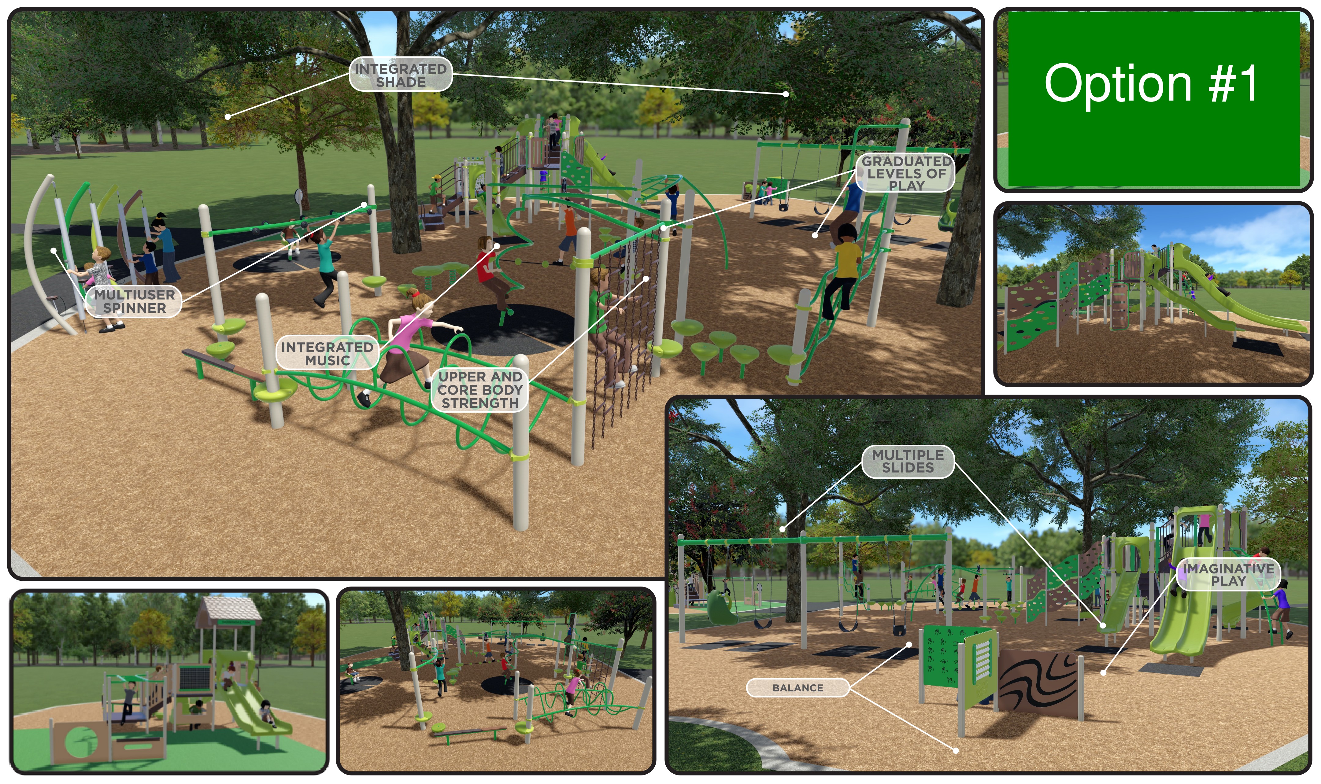 Playground images see description below