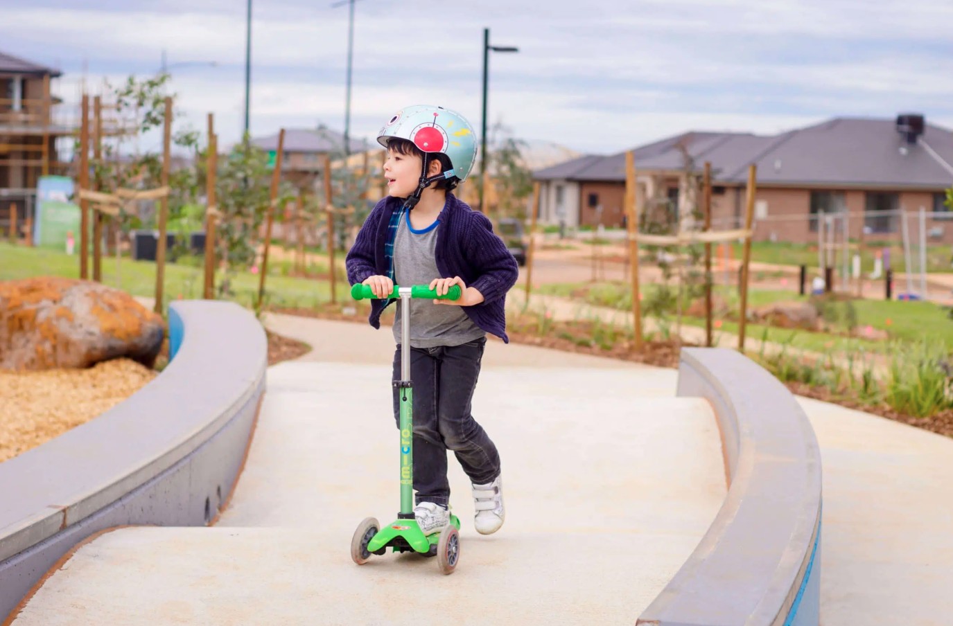 Bicycle Playground - Concrete Loops