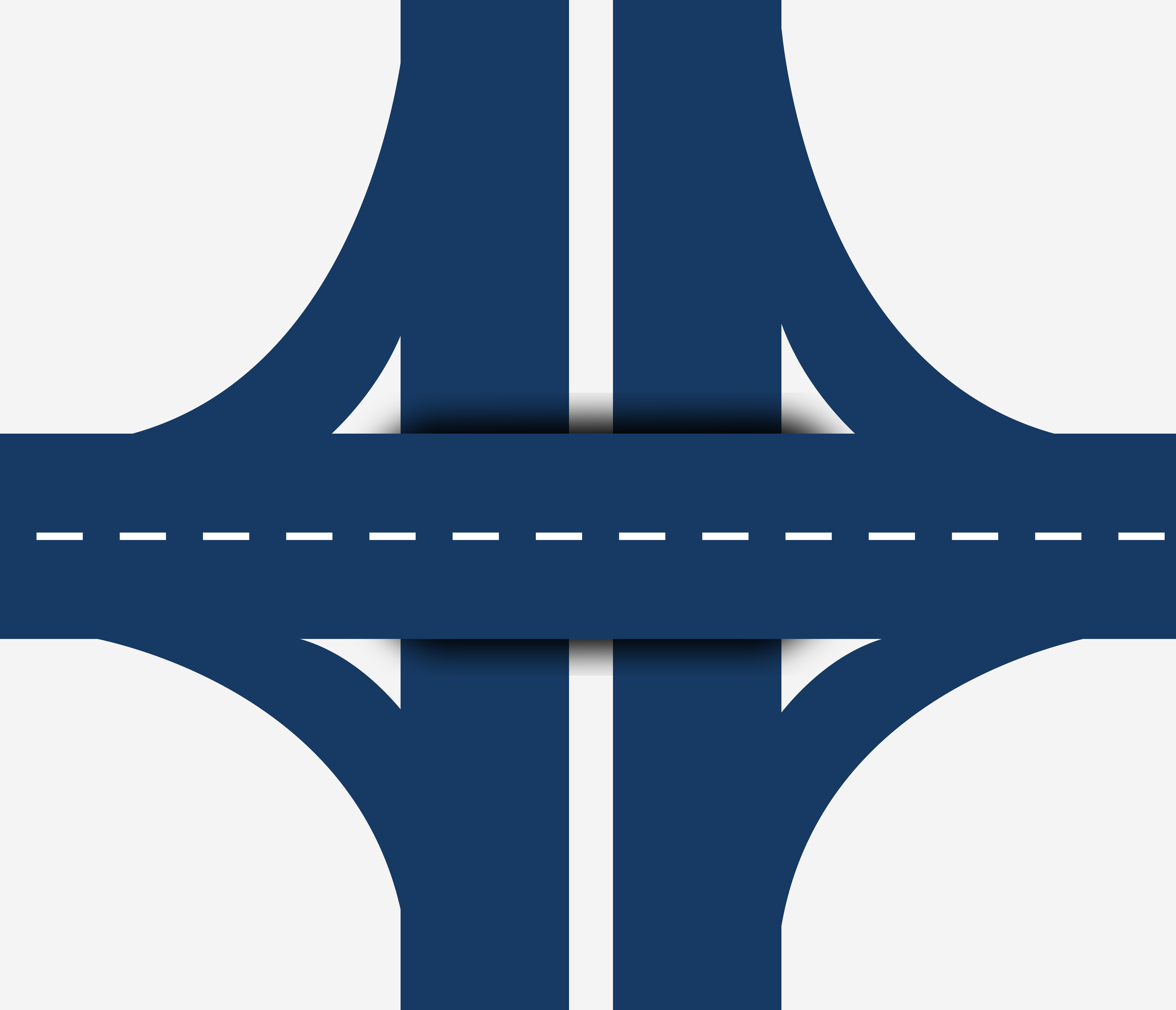 Icon of a overpass interchange