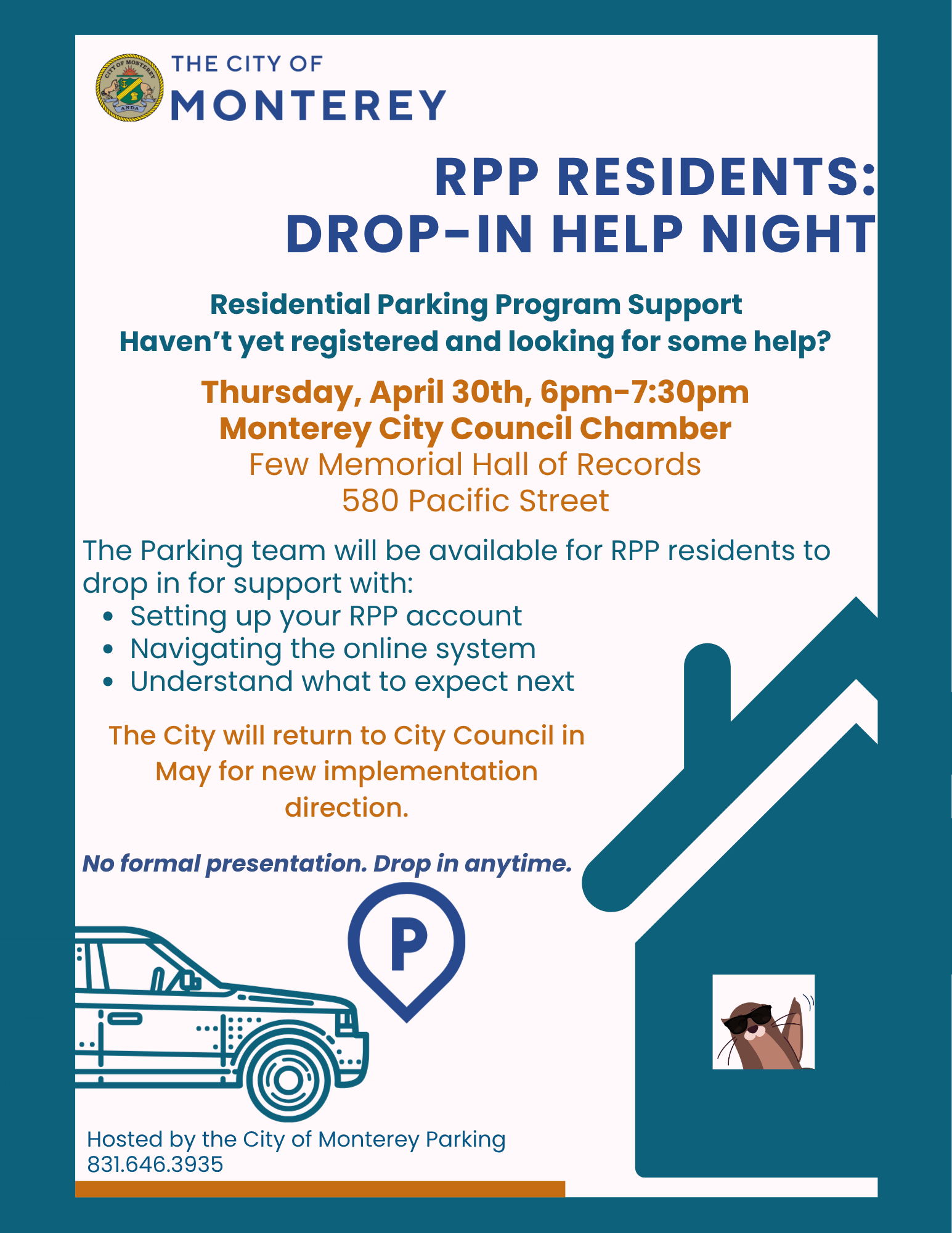 Residential Parking Program | Have Your Say Monterey