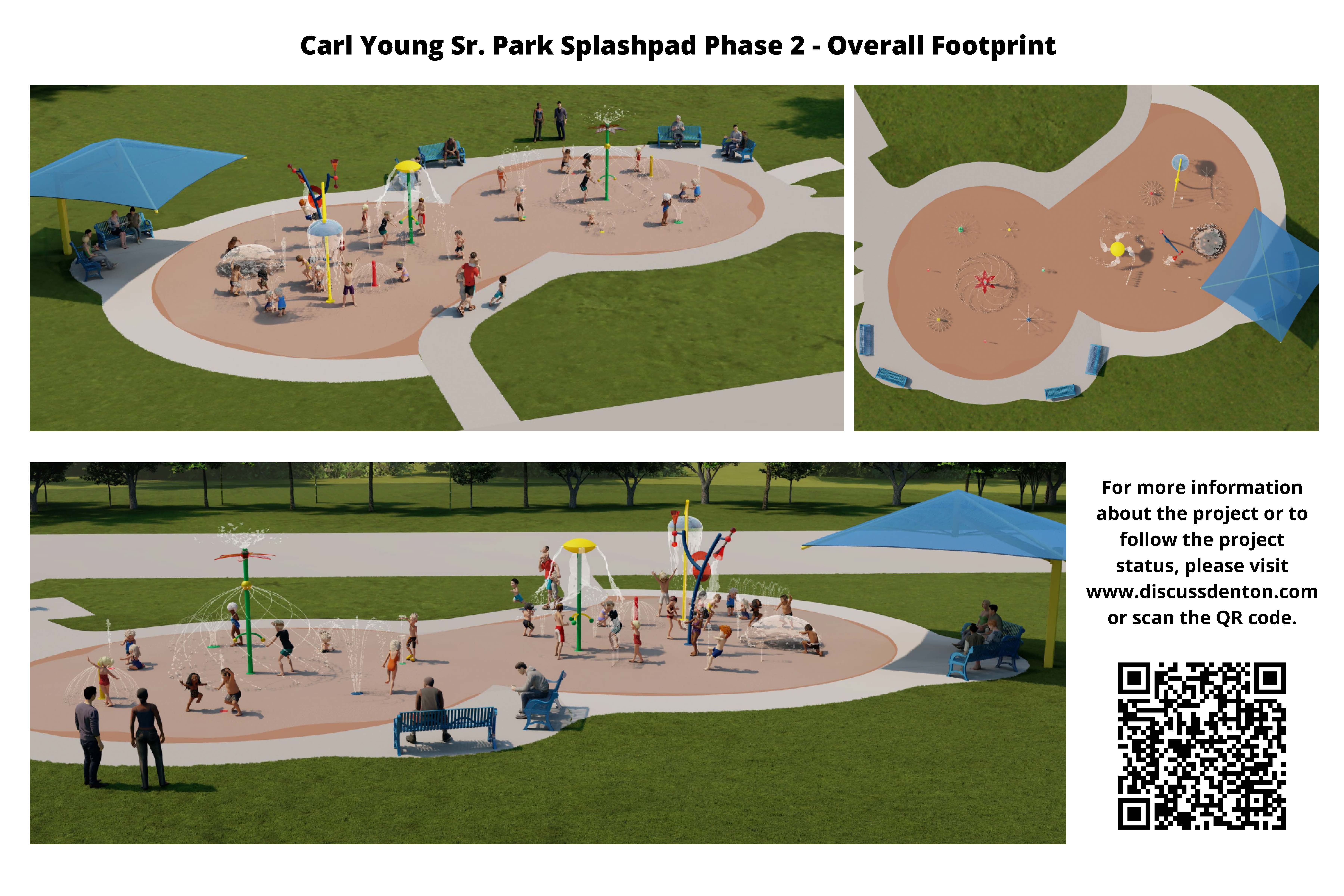Carl Young Sr. Splash Pad Construction Project Discuss Denton