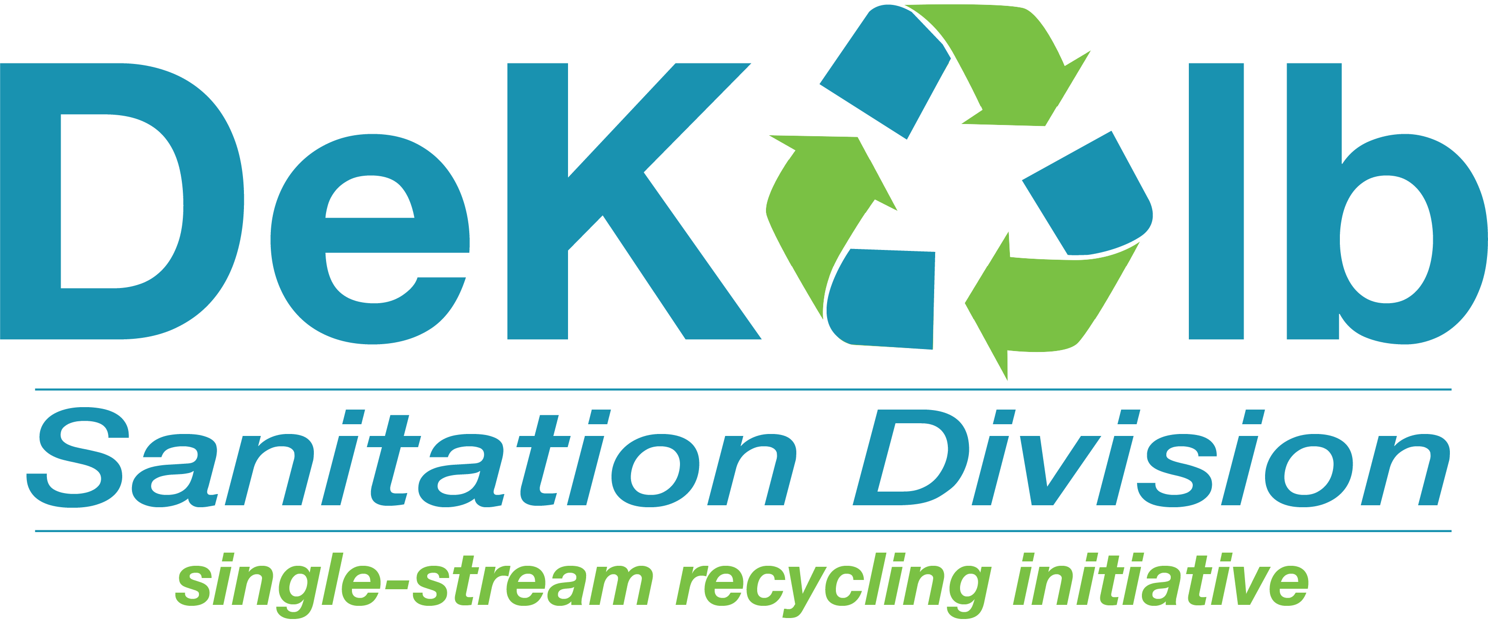 DeKalb County Sanitation logo