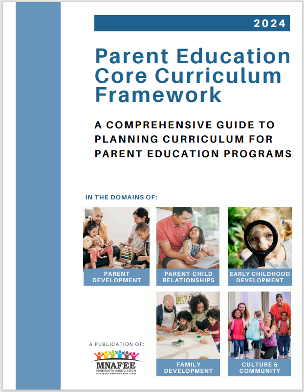 Cover of the Parent Education Core Curriculum Framework