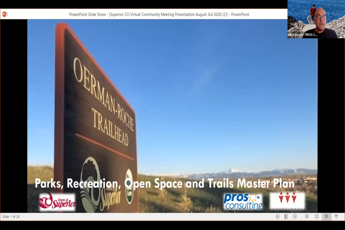 Virtual Community Meeting - Monday August 3rd, 2020