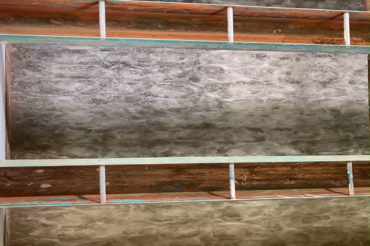 A bubble test ensured the reliability of Filters 1 and 2.