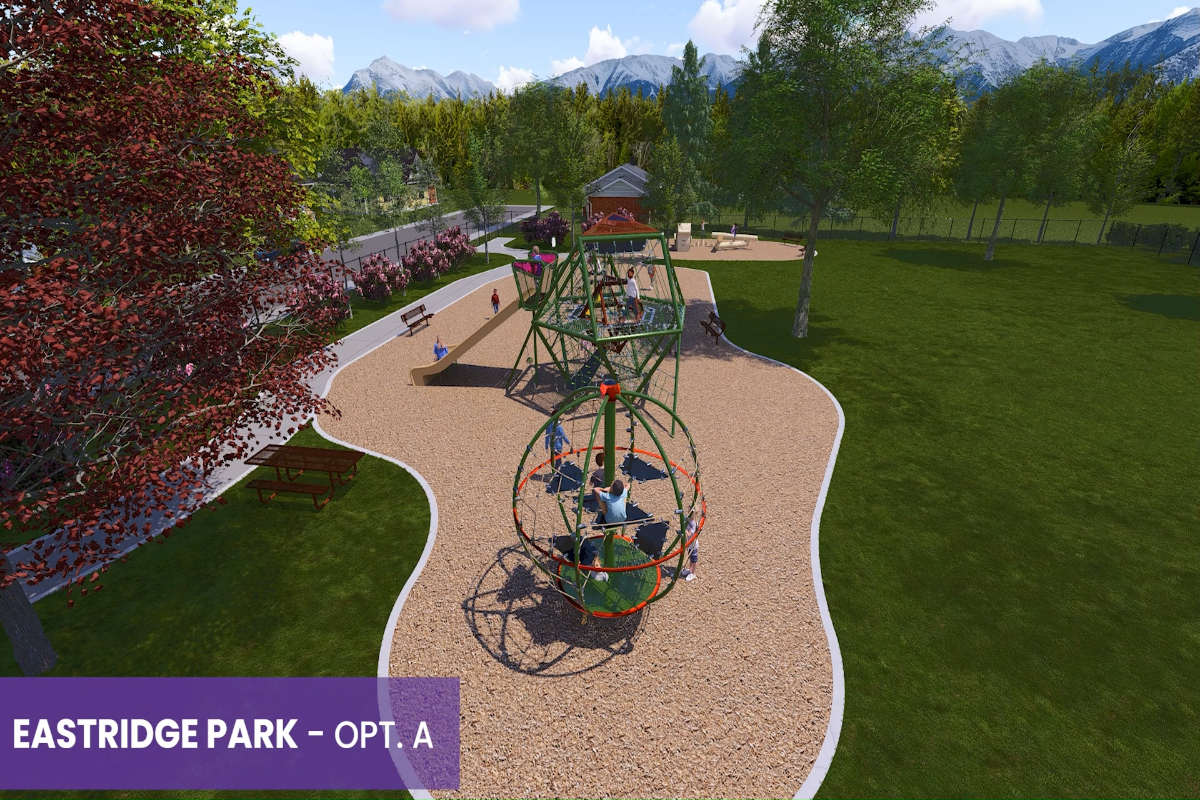 Birds Playground Fly Through