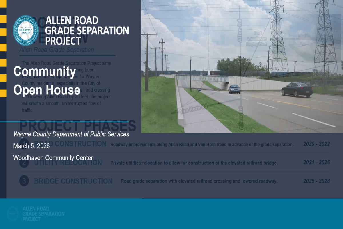 Community Open House Presentation with Voiceover and Captions