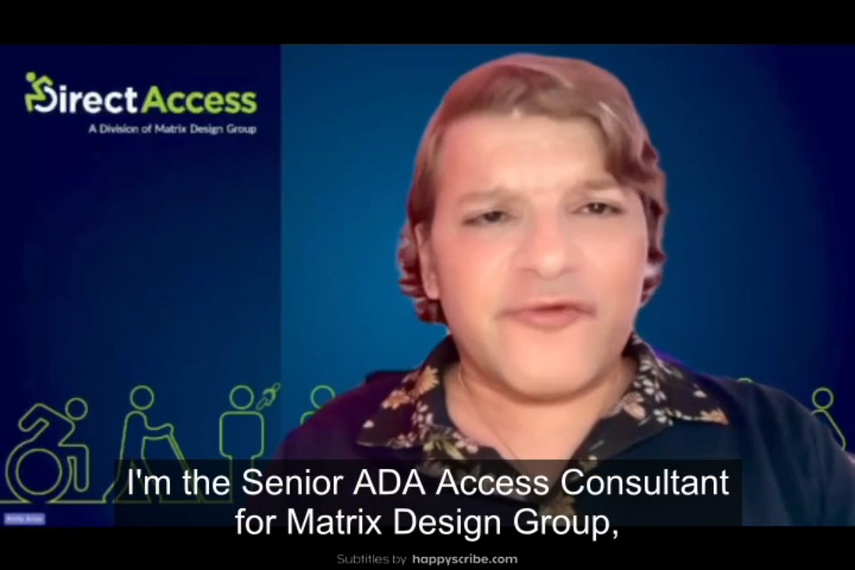 Inviting the community to attend the ADA Transition Plan Open House