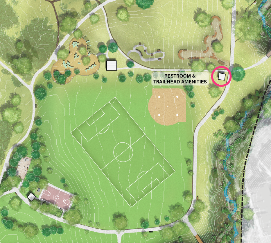 Concepts 2/3: Central Along the Regional Trail
