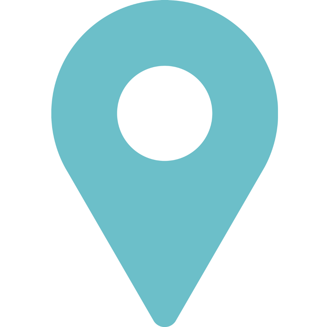 blue pin