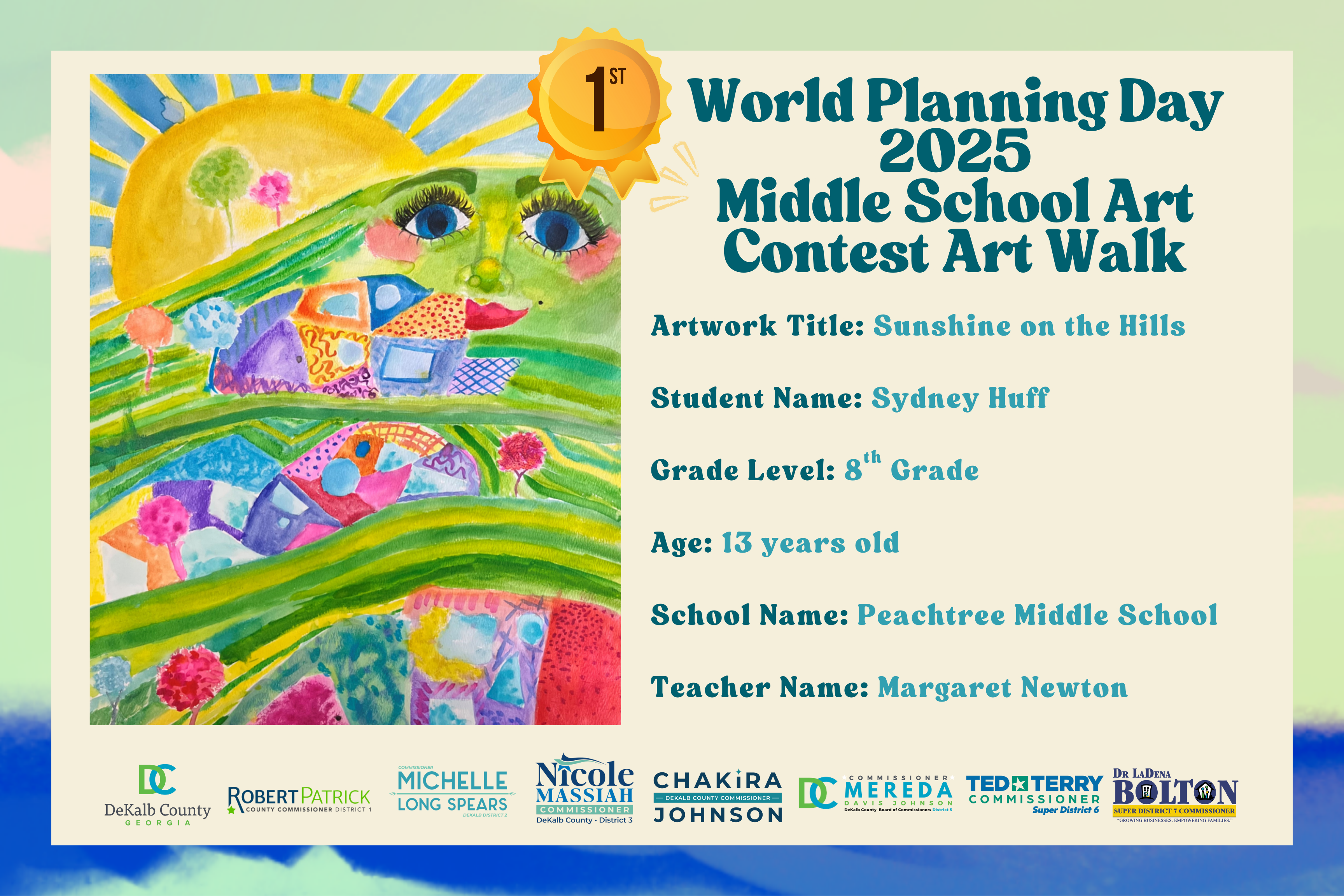 Sunshine on the Hills by Sydney Huff