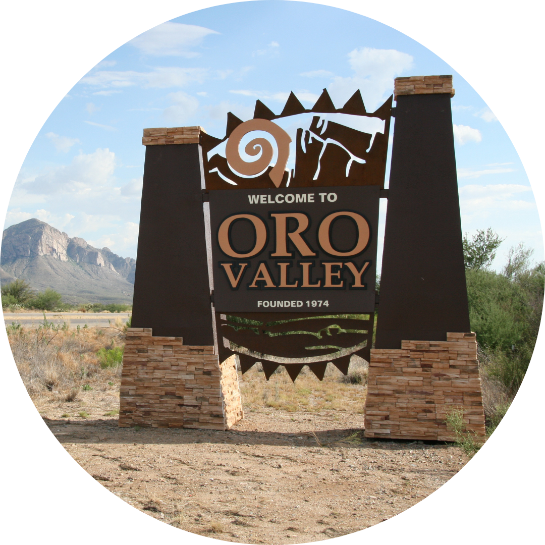 Oro Valley sign