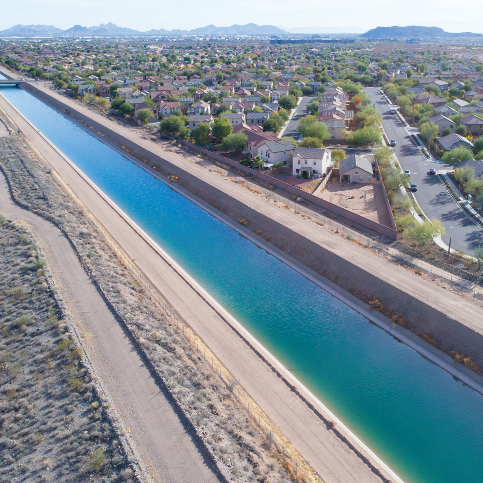 central arizona project water canal