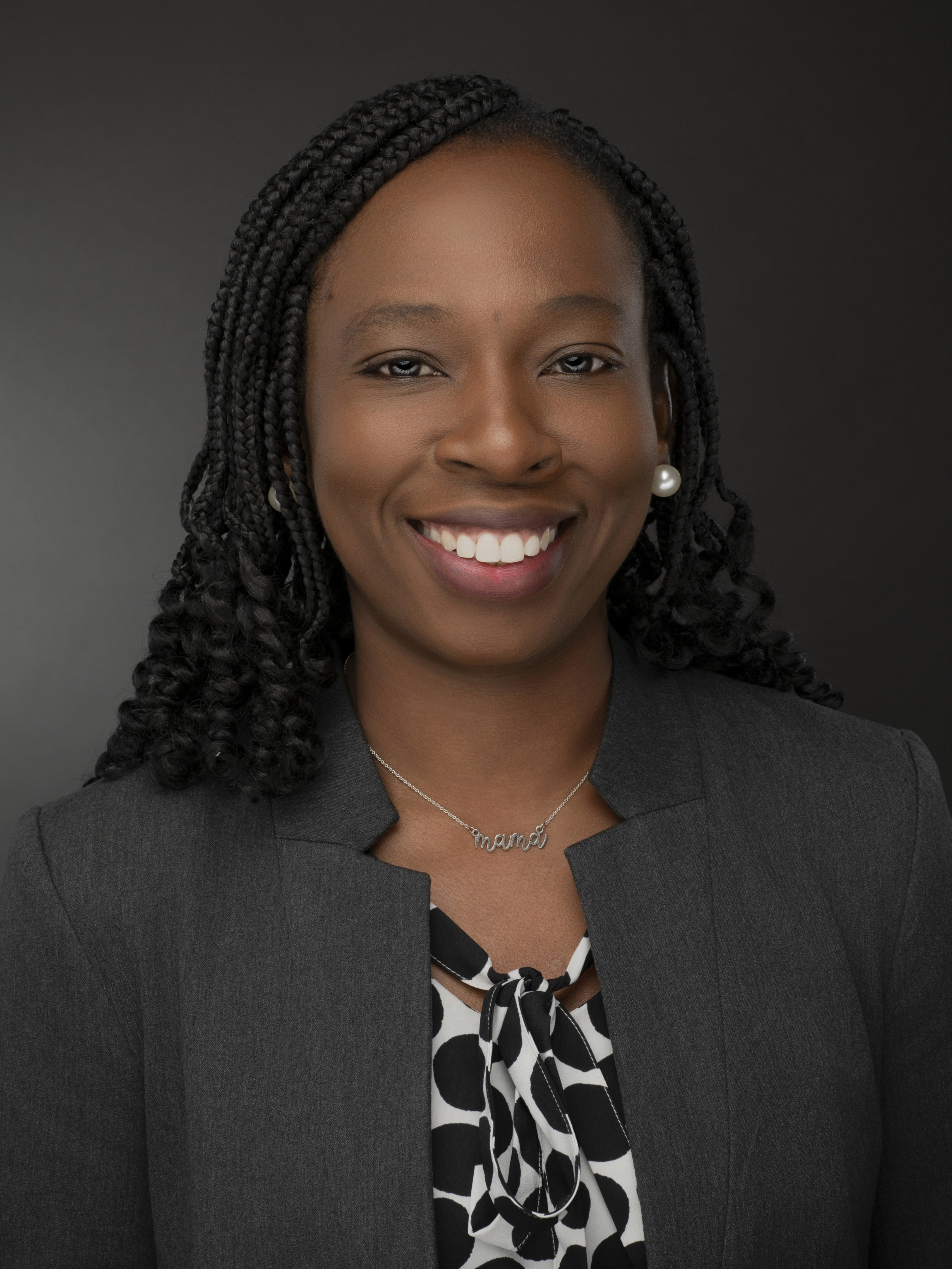 Team member, Dr. Florence Buaku