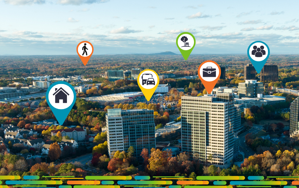 DeKalb Comp Land Use Plan Update Image Highlighting some project goals