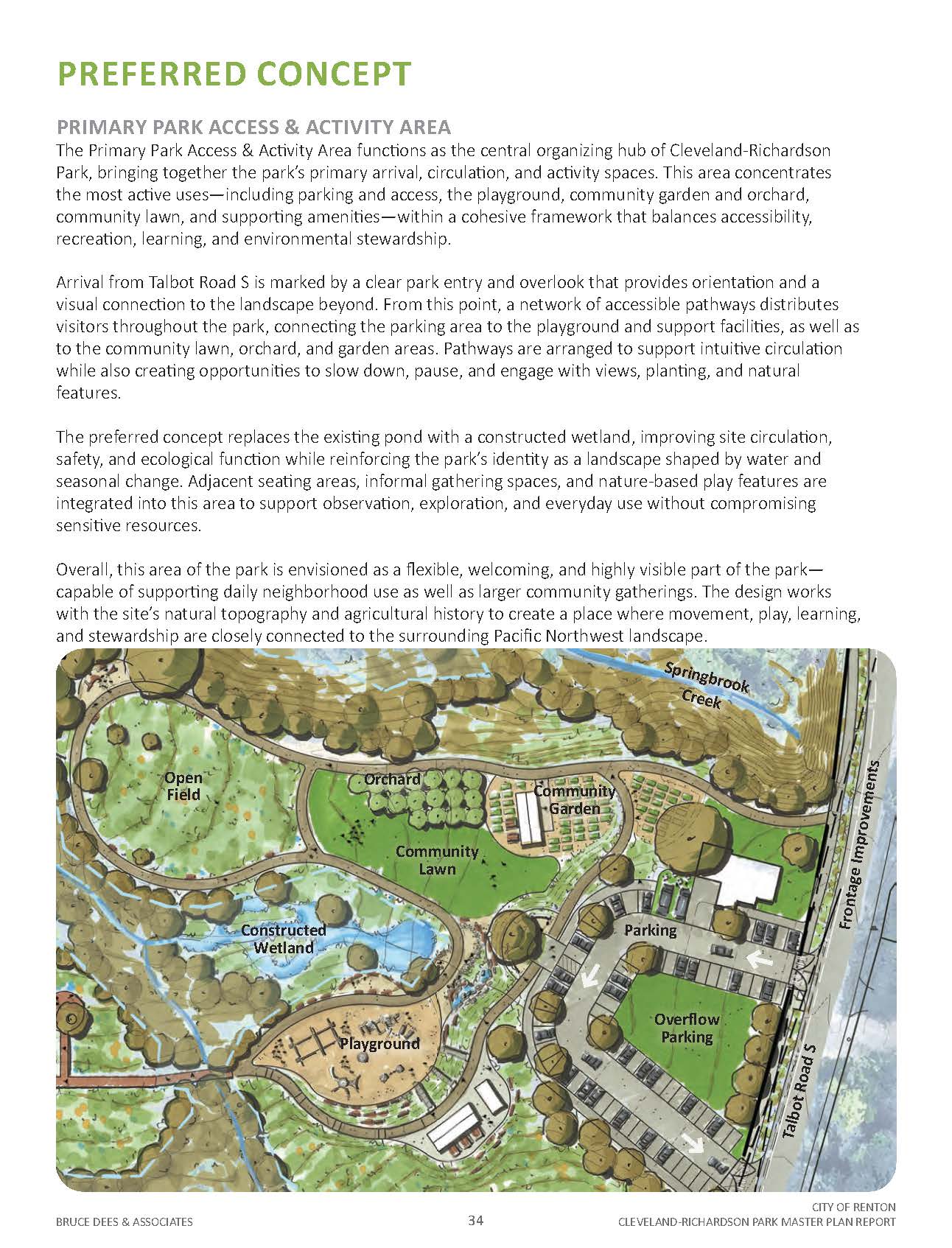 Park Access & Activity Area Detail