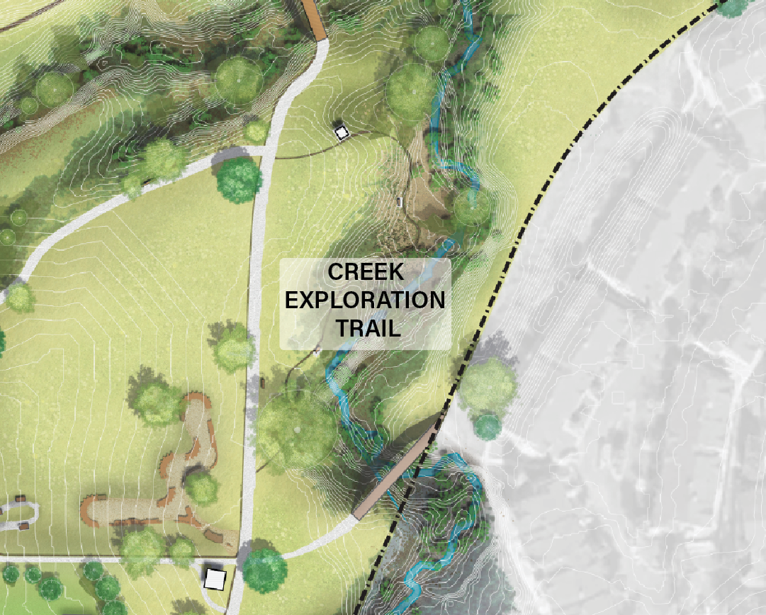 Concept 2 Creek Exploration Trail