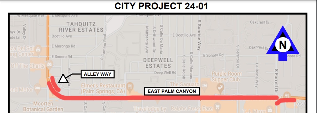 Current and Upcoming Road and Lane Closures | Engage Palm Springs