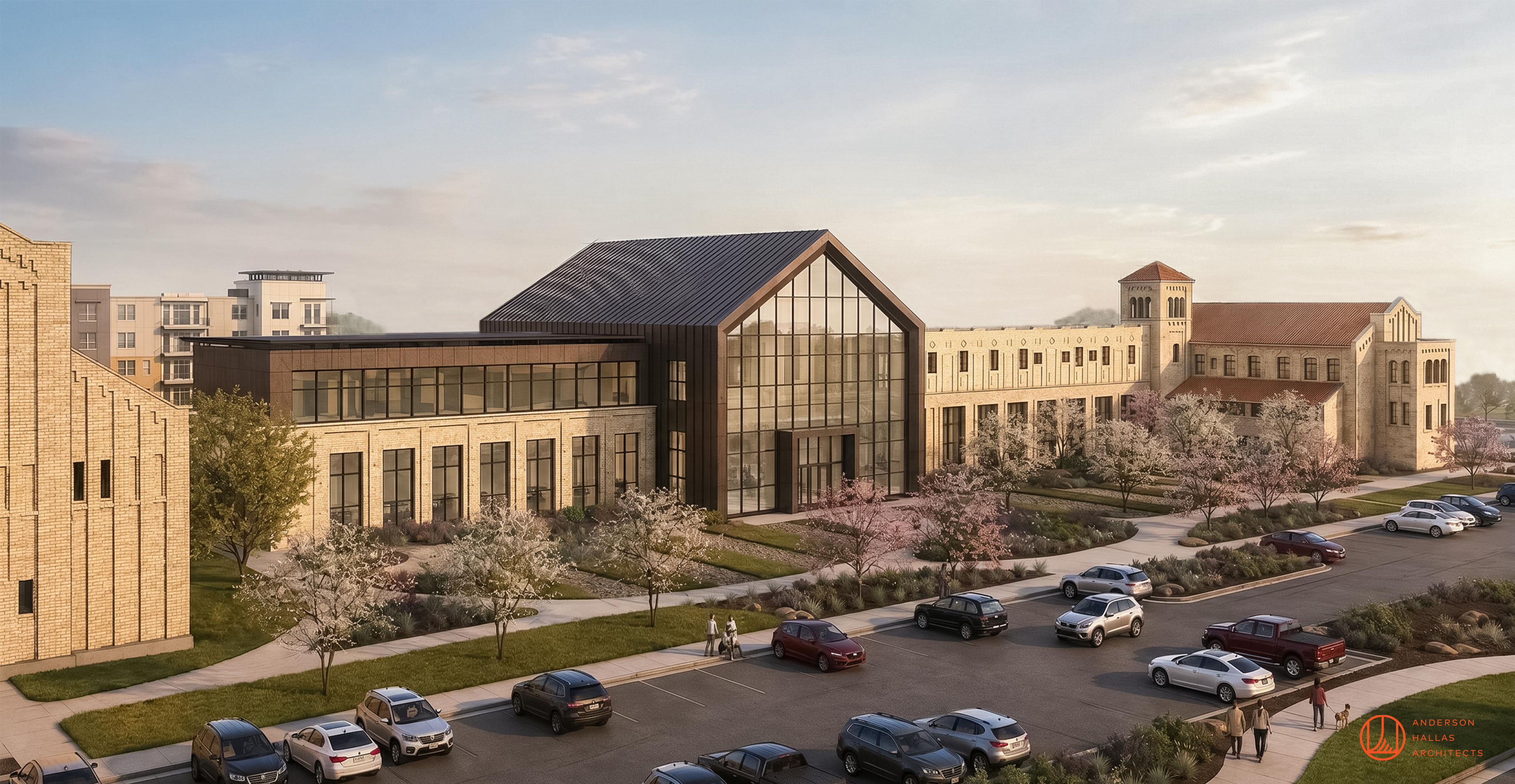 Conceptual Rendering of the City Services and Public Safety Facility