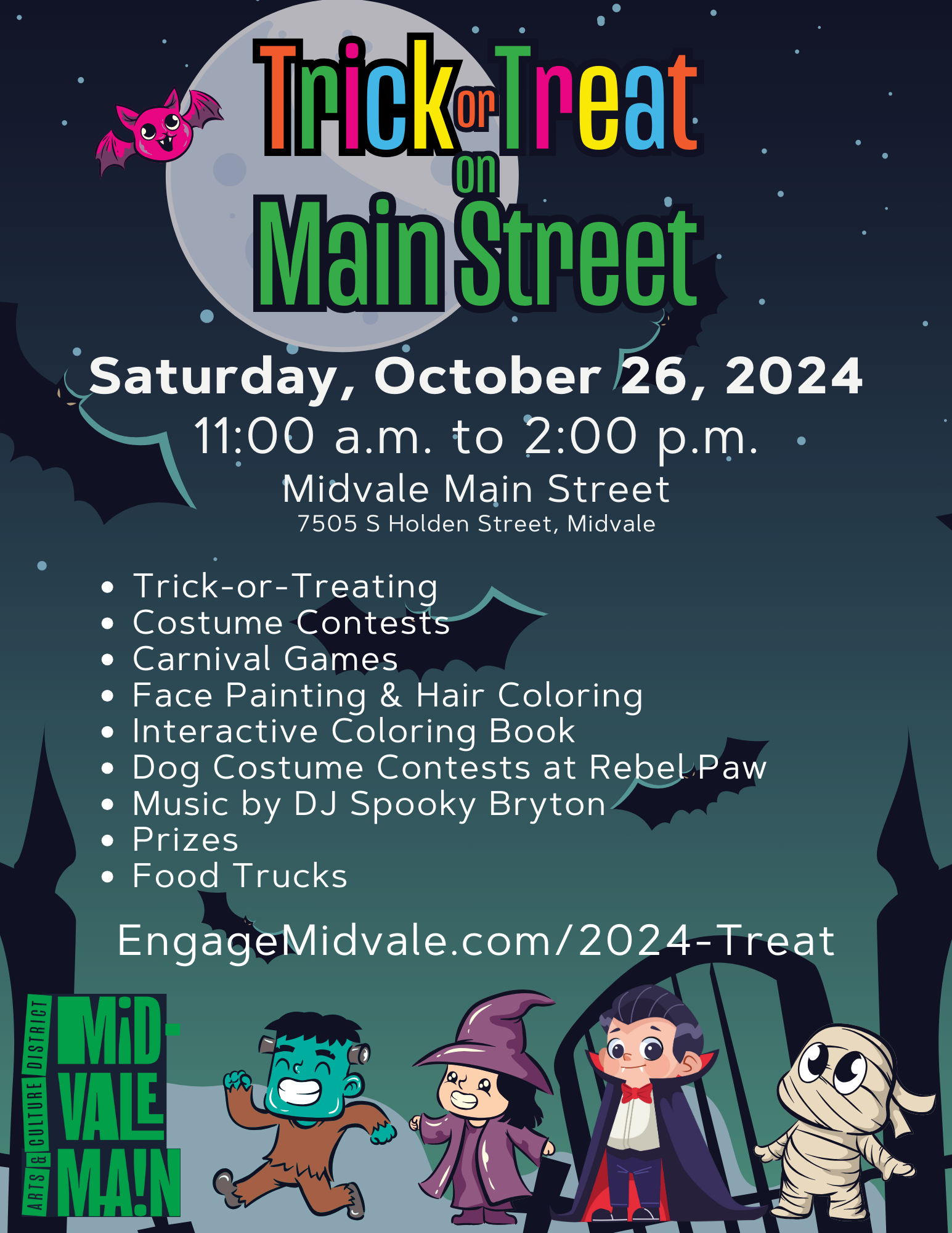2024 Trick or Treat on Main Street | Engage Midvale