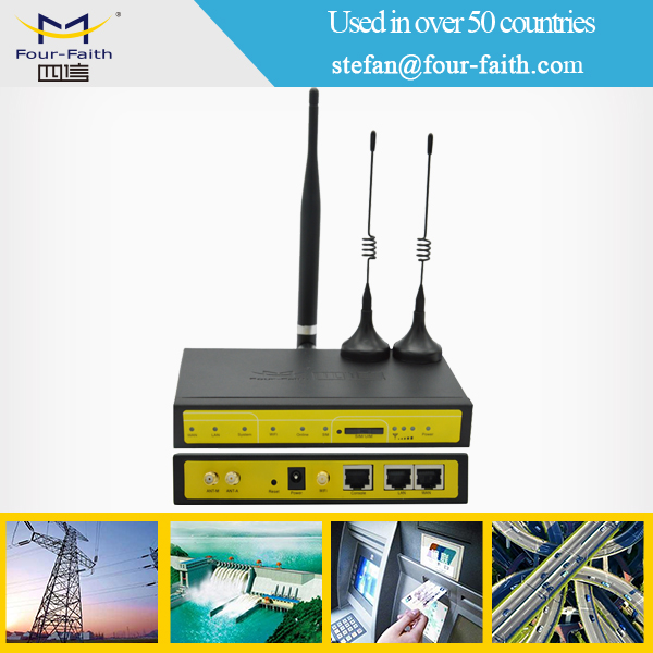 m2m plc vpn router with rj45 wan port