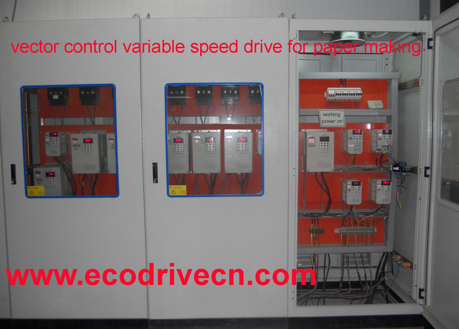 special AC drive for injection moulding machine