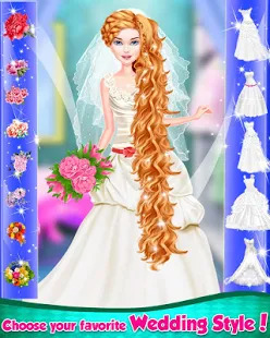Games Lol Game Long Hair Princess Wedding Love Story