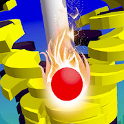 jump ball bounce on tower tile online