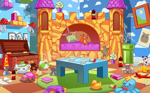 doll house cleaning game