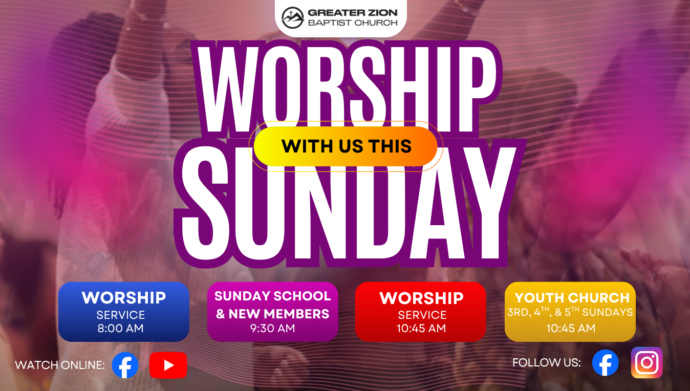 Greater Zion Baptist Church 1
