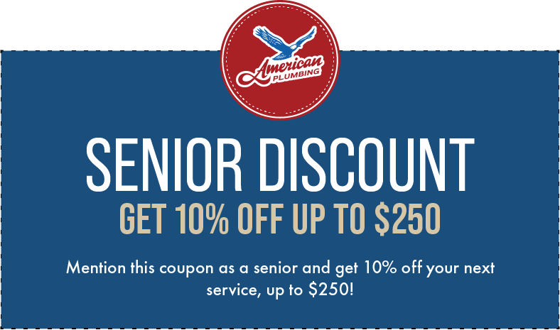 Plumbing Senior Discount