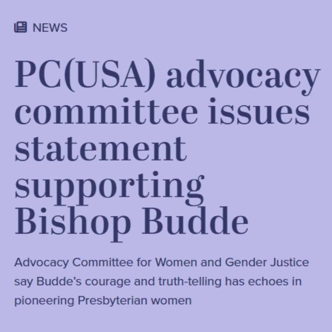 Advocacy Committee Statement Supporting Bishop Mar