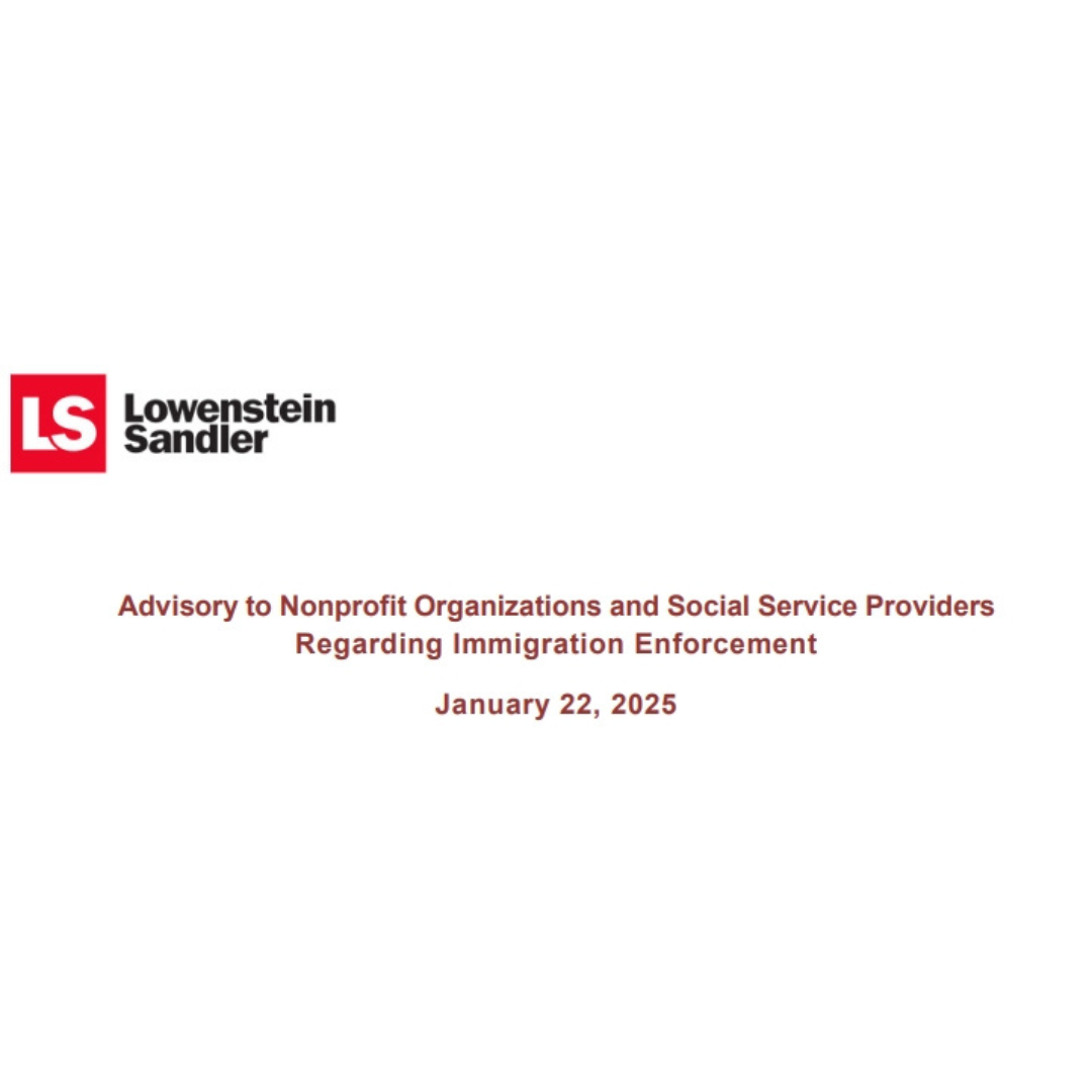 Advisory for New Jersey Nonprofits on Immigration 
