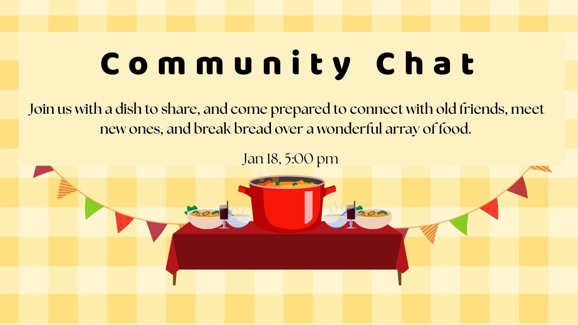 Community Chat Potluck