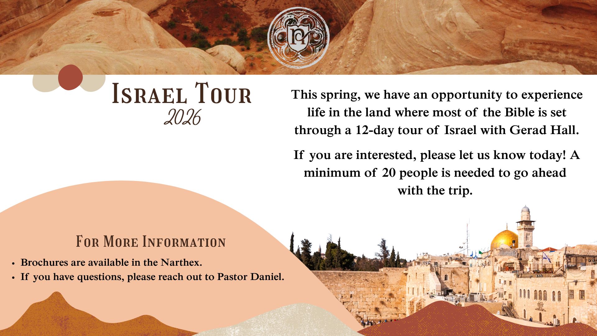 Israel Tour