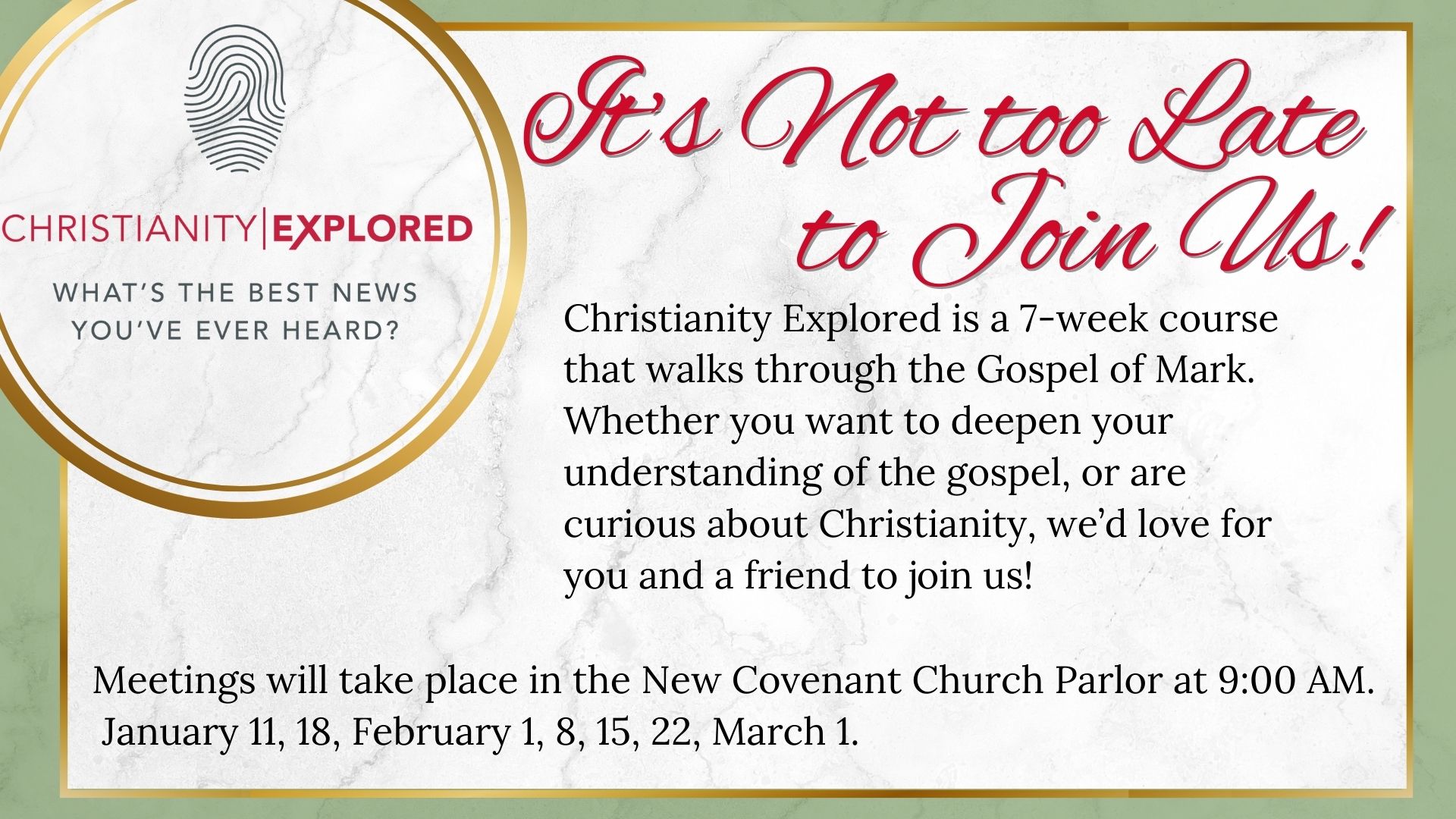 Christianity Explored