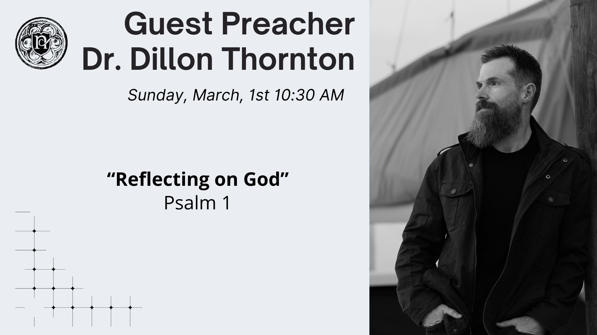 Guest Preacher Dillon Thornton