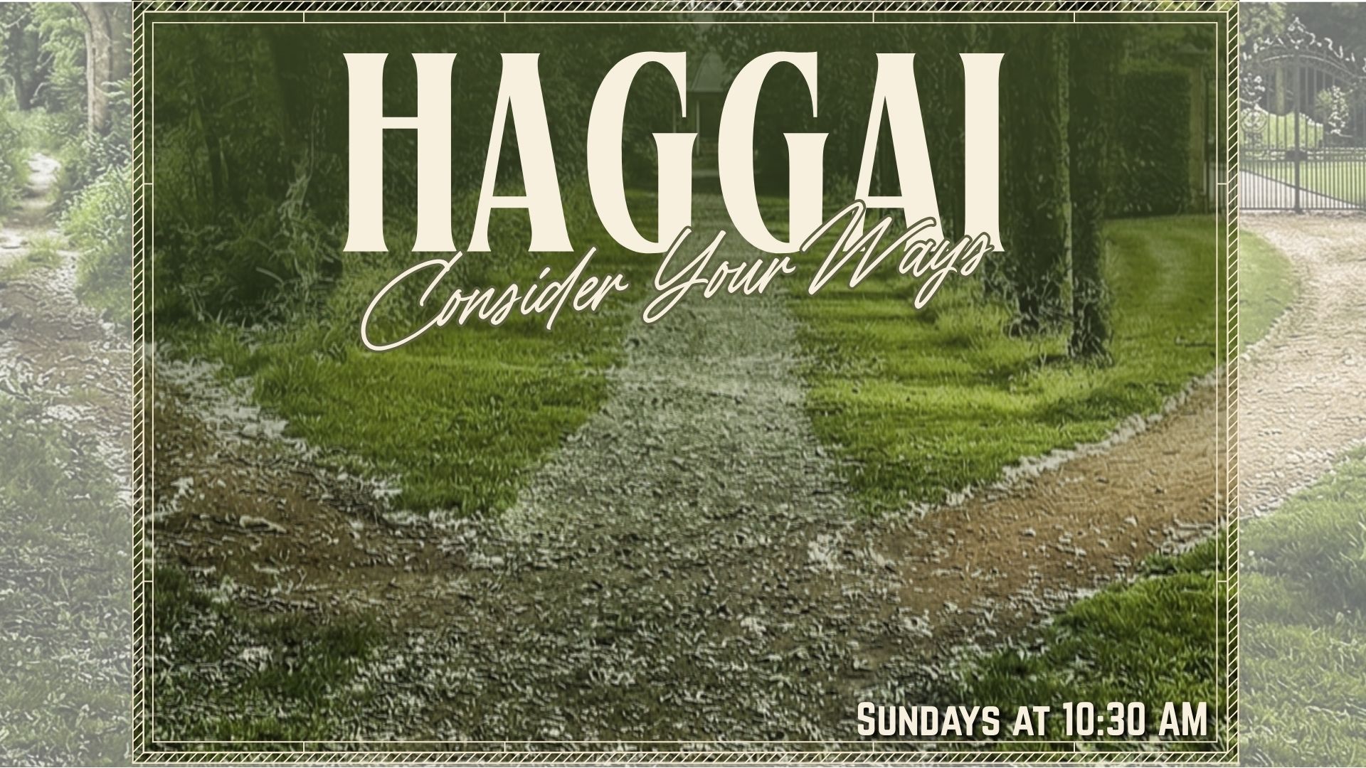 Haggai: Consider Your Ways