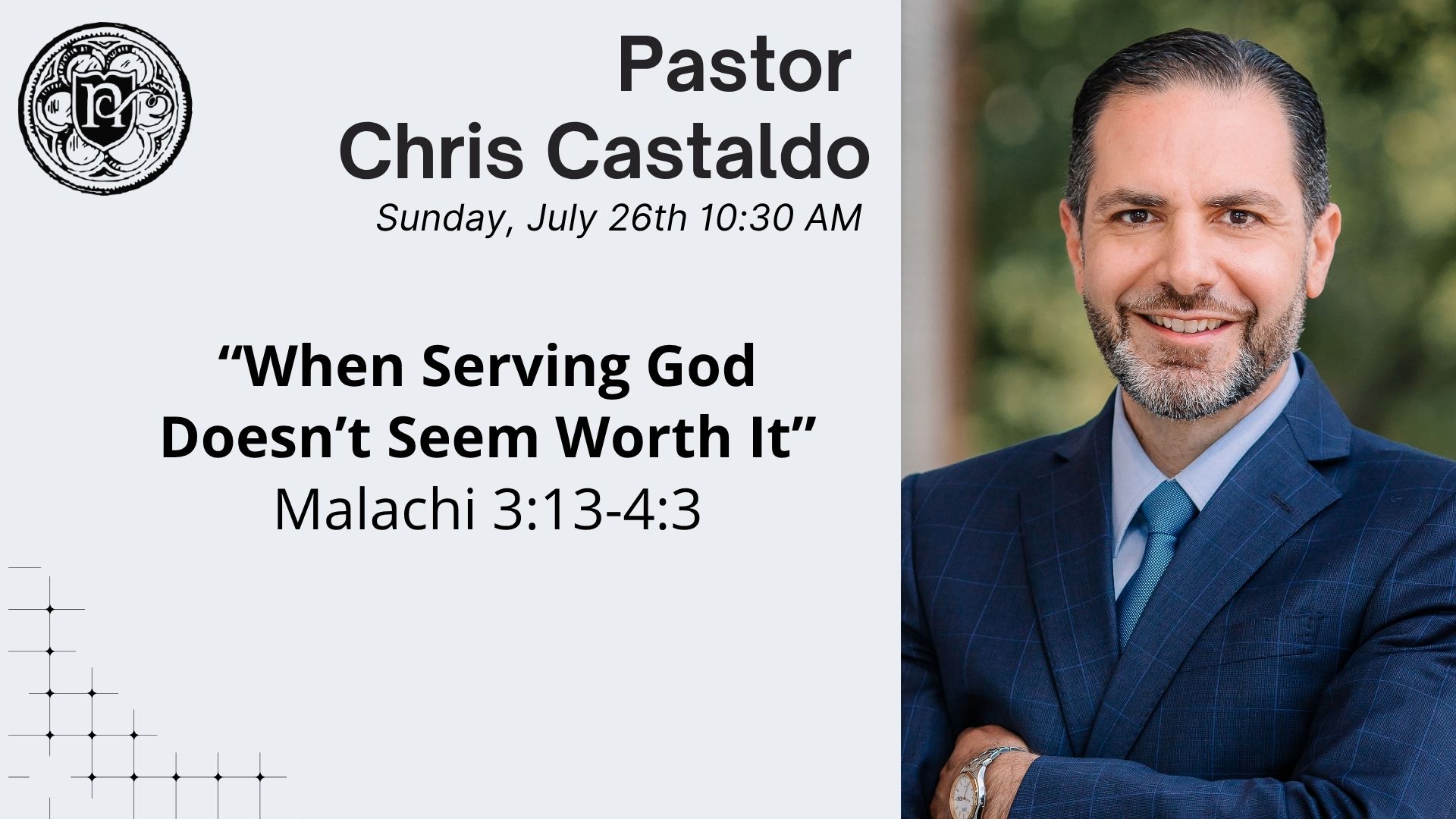 Pastor Chris Castaldo