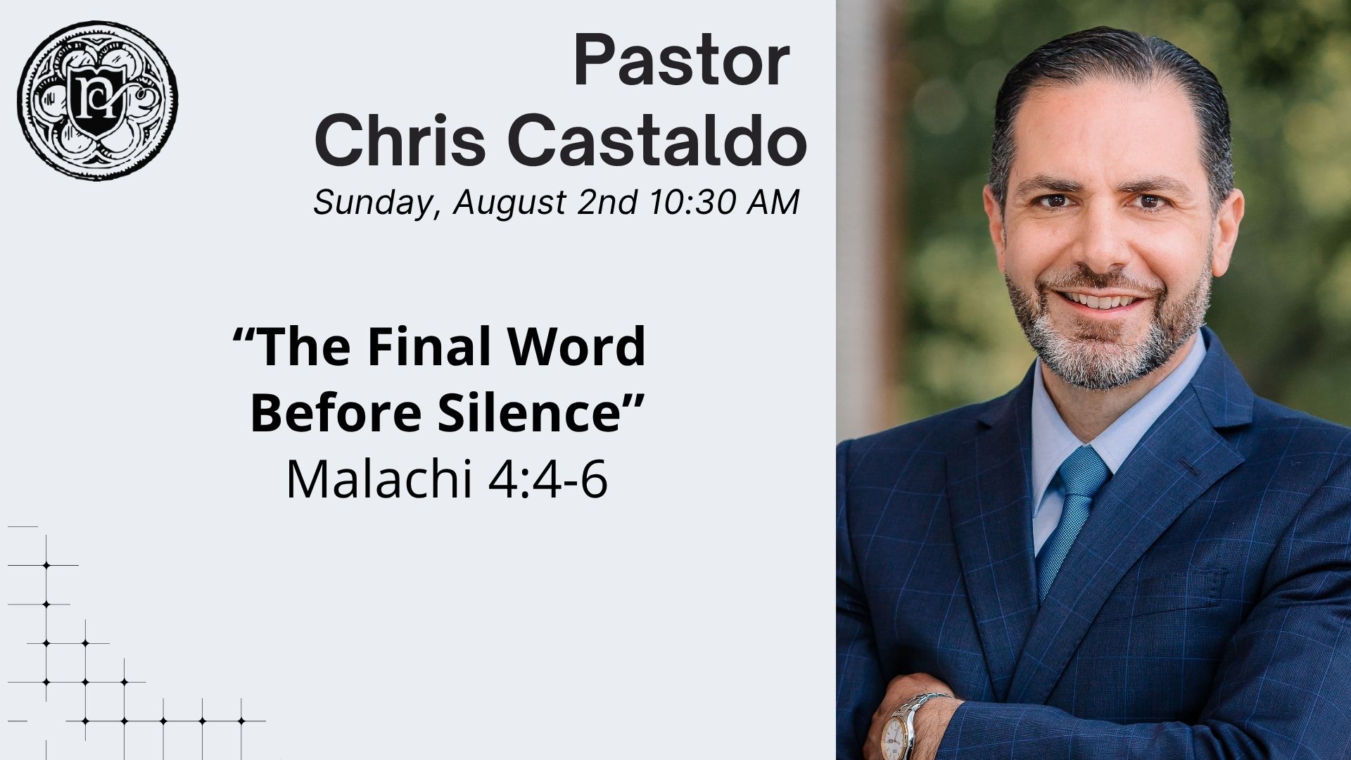 Pastor Chris Castaldo