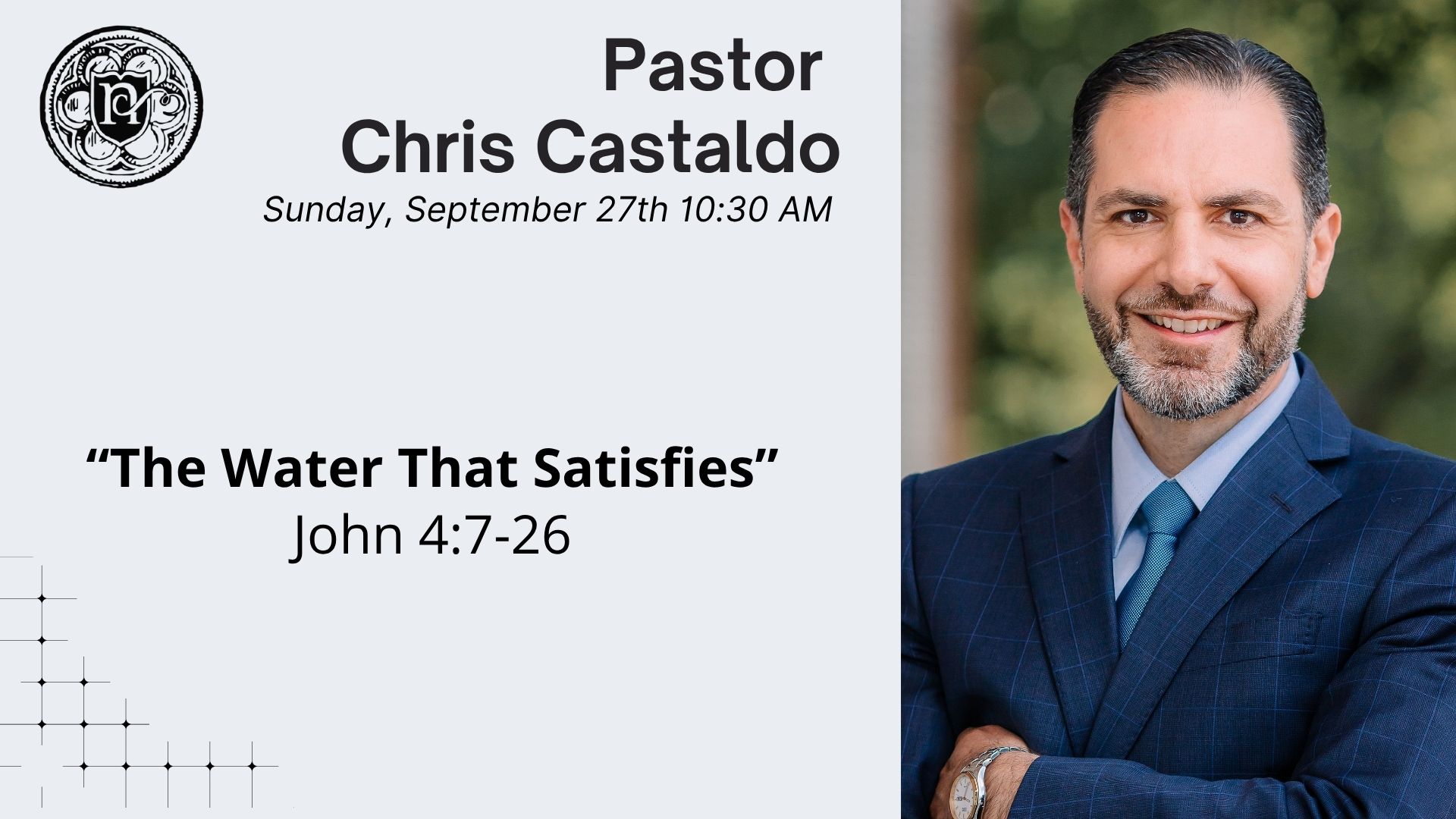 Pastor Chris Castaldo