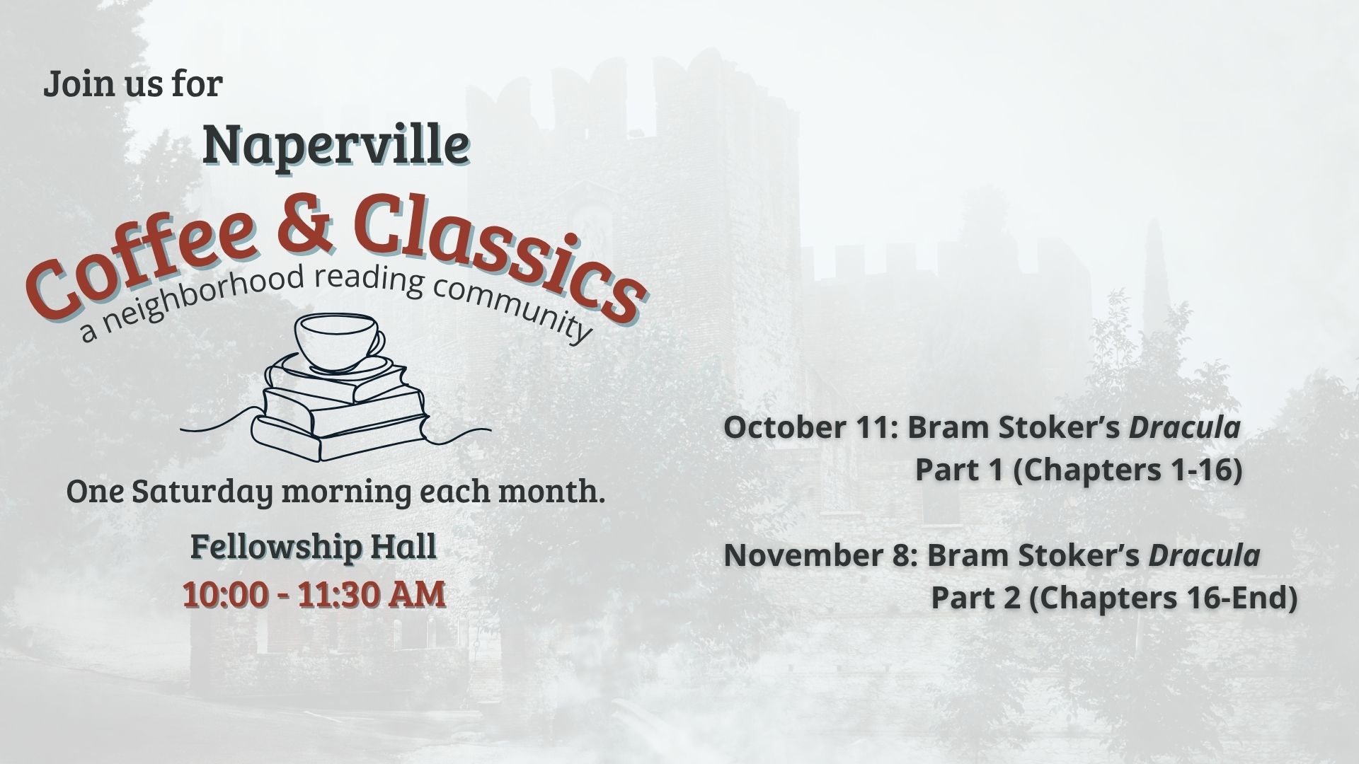 Naperville Coffee & Classics: a Reading Community