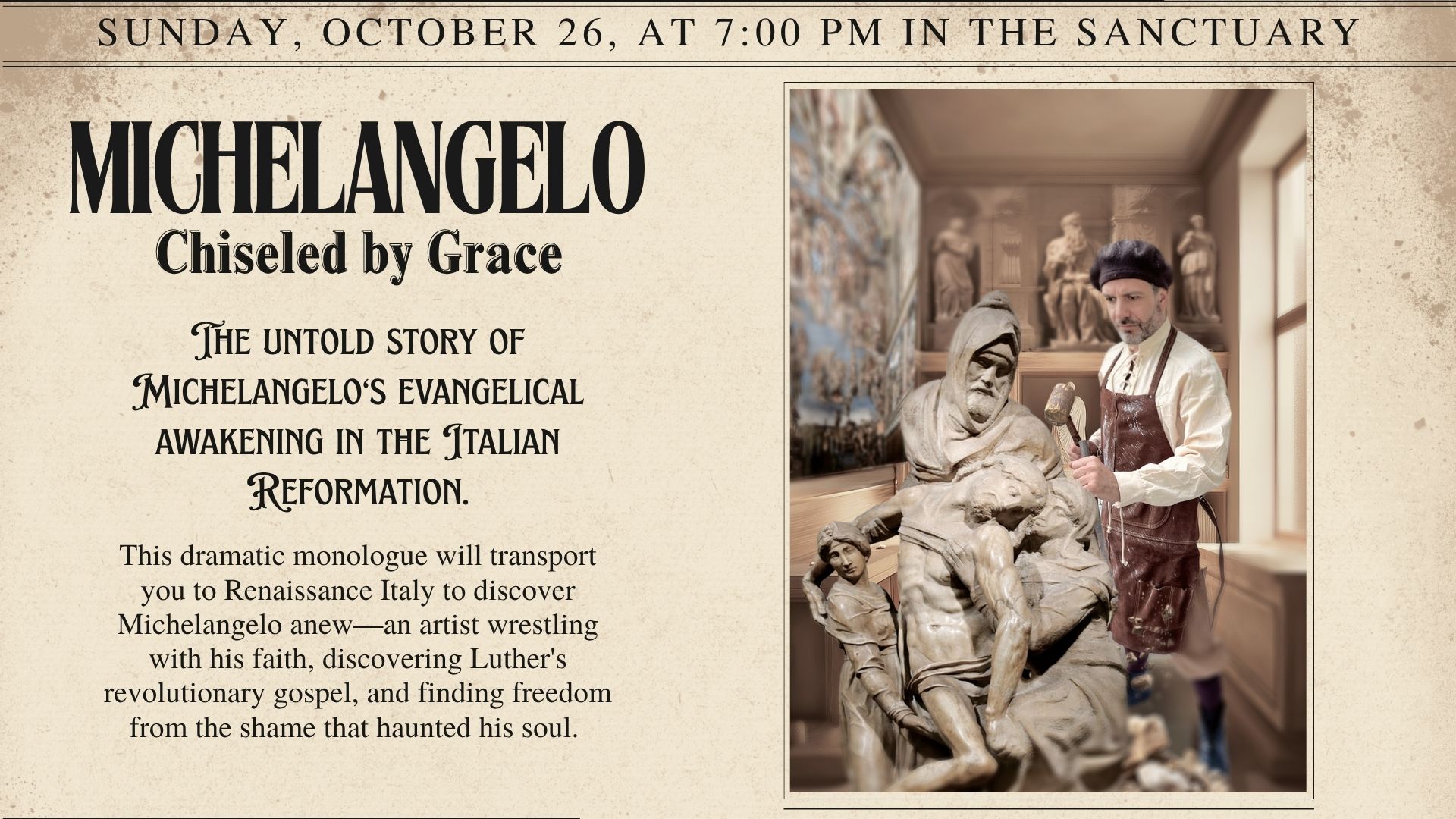 Michelangelo: Chiseled by Grace