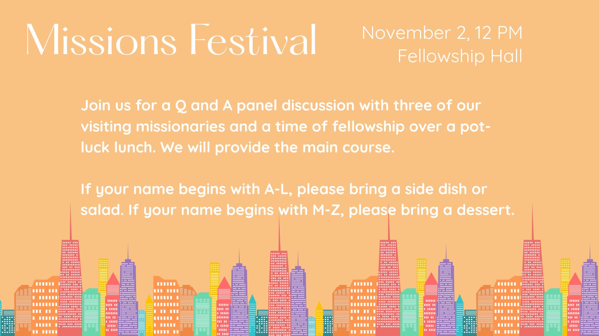 Missions Festival 2025
