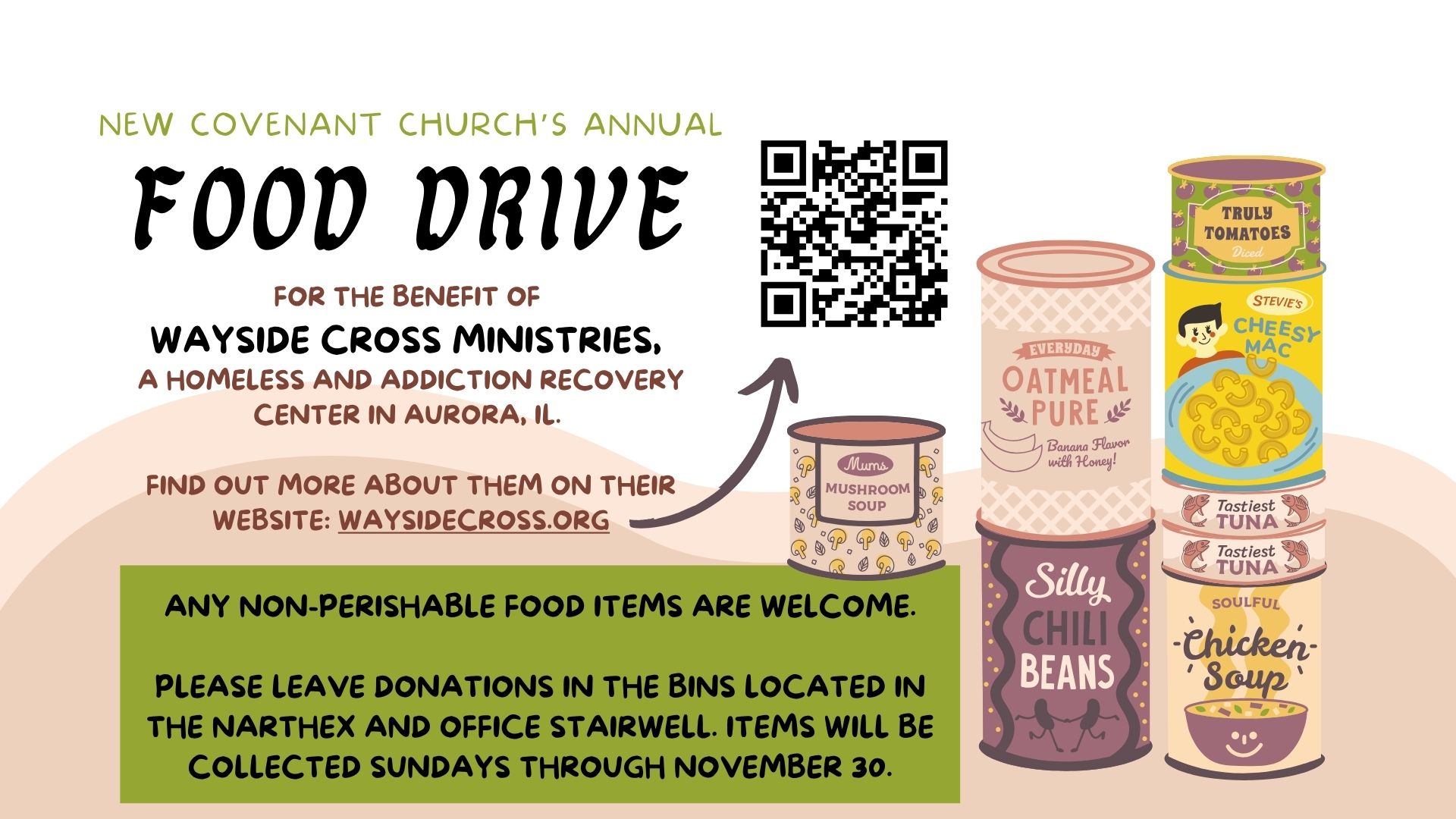 Youth Group Food Drive